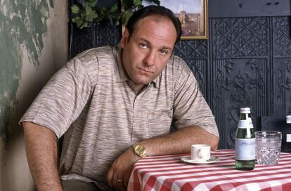 James Gandolfini como Tony Soprano en 'Los Soprano'.