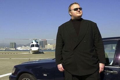 El fundador de Megaupload, Kim Dotcom.