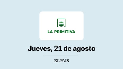 La Primitiva comprobar sorteo del jueves 21 de agosto de 2025