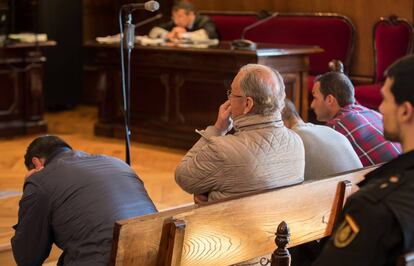 Juicio en la Audiencia de Pontevedra este jueves.