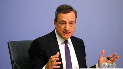 El presidente del Banco Central Europeo, Mario Draghi.