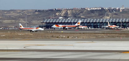 Instalaciones de la terminal de Barajas