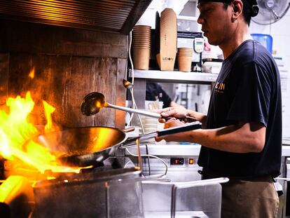 Restaurante de la cadena Udon, que abrió su primer local en 2004.