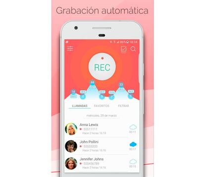 Esta app graba llamadas de forma automática