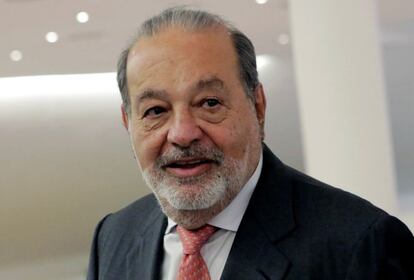 Carlos Slim, principal accionista de FCC