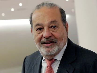 Carlos Slim, principal accionista de FCC