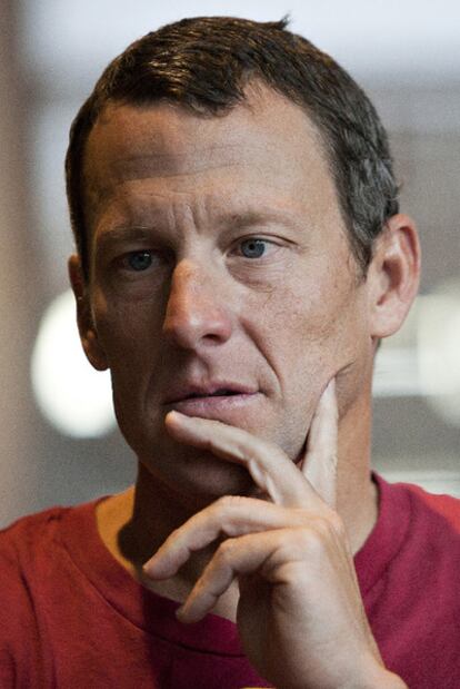 Armstrong, ayer en Texas.