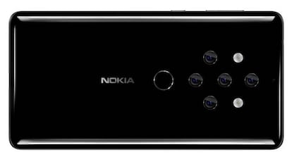 El sorprendente diseño que podría tener el Nokia 10 con una penta cámara