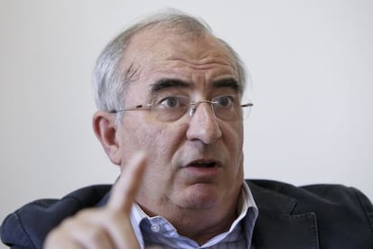 Cristòfol Soler, en un moment de l'entrevista.