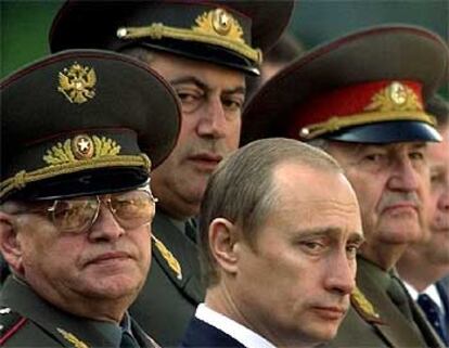 El presidente Putin, en Moscú en una conmemoración del inicio de la II Guerra Mundial.
/ REUTERS