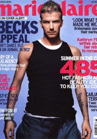 Beckham acapara portadas