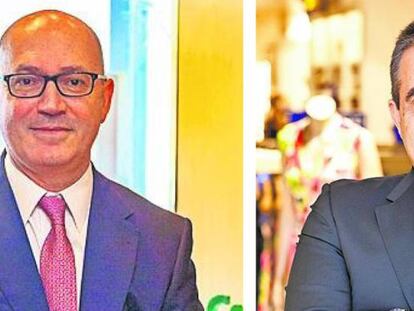 Jesús Nuño de la Rosa y Victor del Pozo, consejeros delgados de El Corte Inglés.