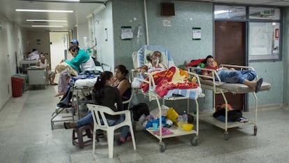 Fotografía tomada para la plataforma de salida de emergencia para migrantes y refugiados venezolanos en busca de atención médica para salvar vidas en Colombia. En la imagen, pacientes venezolanos ingresados en Hospital Erasmo Meoz en Cúcuta, Colombia.