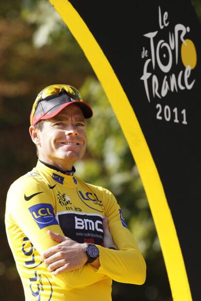 El australiano Cadel Evans, ganador del último Tour de Francia.
