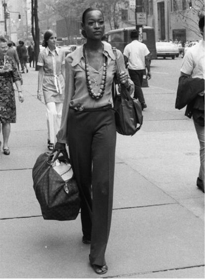 Naomi Sims, en junio de 1969, en Nueva York.