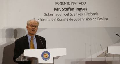 El gobernador del Banco de Suecia, el Riksbank, Stefan Ingves.