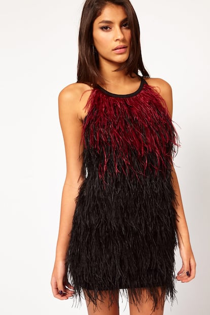 Un vestido idéntico es este de Asos Petite (166 euros).