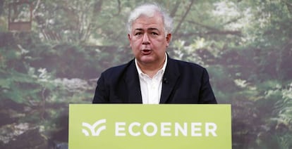 El presidente de Ecoener, Luis de Valdibia. 