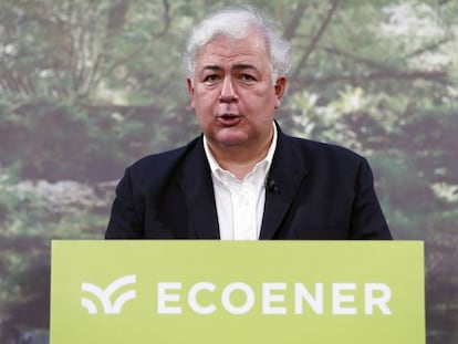 El presidente de Ecoener, Luis de Valdibia. 