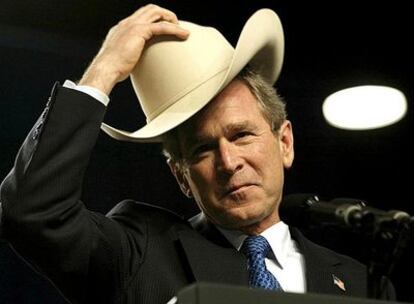 George W. Bush, en una convención republicana en Denver.