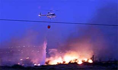 Incendio en Santa Pola.