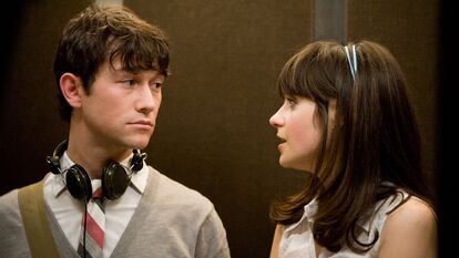 Joseph Gordon-Lewitt y Zooey Deschanel, en '500 días juntos'.