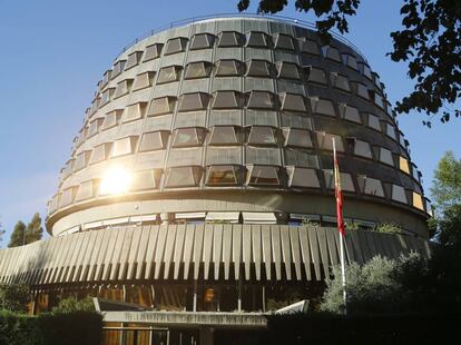 Sede del Tribunal Constitucional en Madrid.