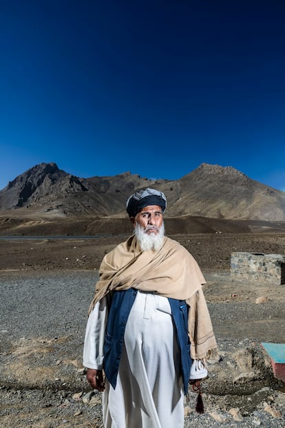 Haji Asil, jefe del poblado de Wech Khash.