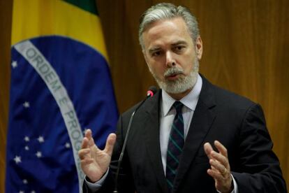 El excanciller brasileño, Antonio Patriota, en mayo de 2013.