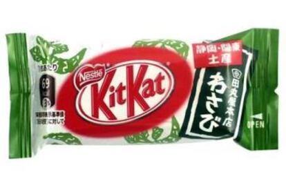 Kit Kat de wasabi.