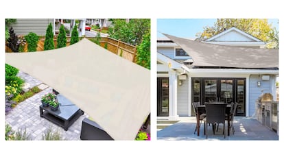 Toldo rectangular AsterOutdoor en Amazon México