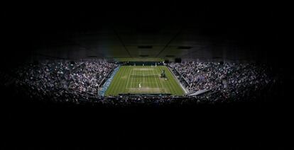 Imagen de la pista central de Wimbledon.