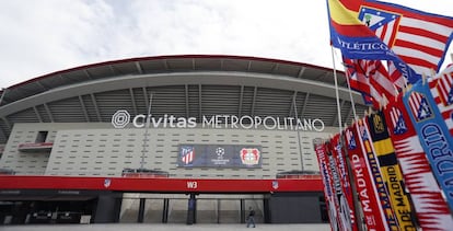 Exteriores del Estadio Cívitas Metropolitano en una imagen de archivo.