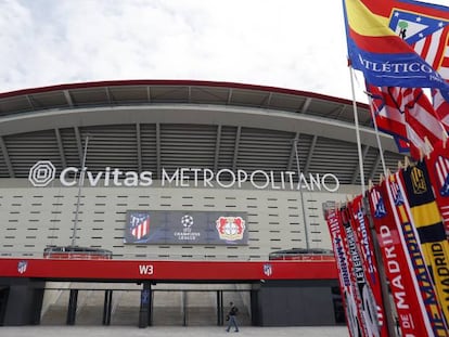 Exteriores del Estadio Cívitas Metropolitano en una imagen de archivo.