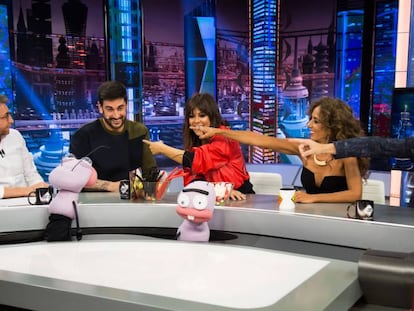 Los jueces de 'La voz' visitan el plató de 'El hormiguero'