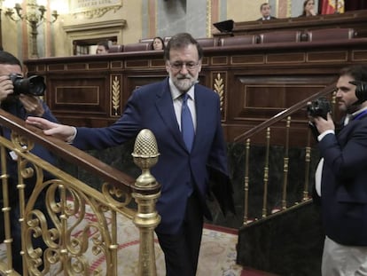 Mariano Rajoy, president del Govern al Congrés dels Diputats.