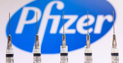 Vacunas contra la Covid-19 desarrolladas por el laboratorio estadounidense Pfizer.