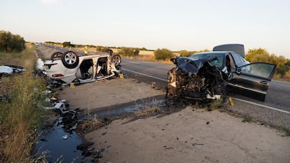 Accidente carretera Cuenca