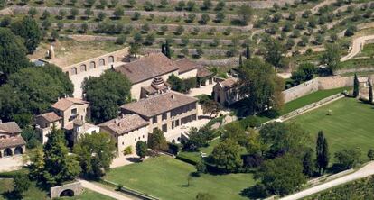 Chateau Miraval, propiedad de Angelina Jolie y Brad Pitt en el sur de Francia.