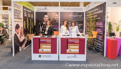 Expositores de una edición anterior en Expocoaching