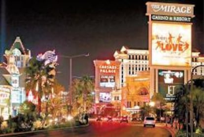 El brillo de los casinos de Las Vegas se apaga con la crisis