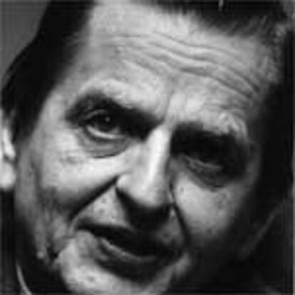 El primer ministro Sueco, Olof Palme