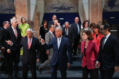 El presidente portugués, Marcelo Rebelo de Sousa, participó en el último Consejo de Ministros presidido por el socialista António Costa el pasado 25 de marzo en Lisboa. 