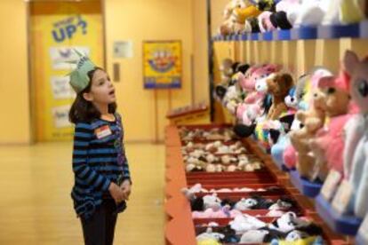 La tienda de Build-A-Bear Workshop, en Nueva York.