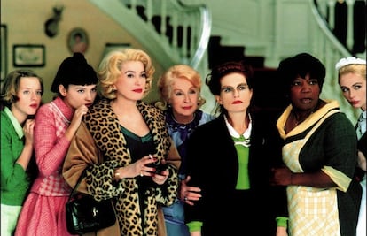Imagen promocional de '8 mujeres'.