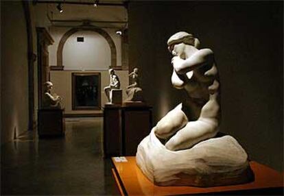 <i>Estatueta,</i> de 1919, una de las obras de Llimona que puede contemplarse en el Museo de Arte Moderno de Cataluña.