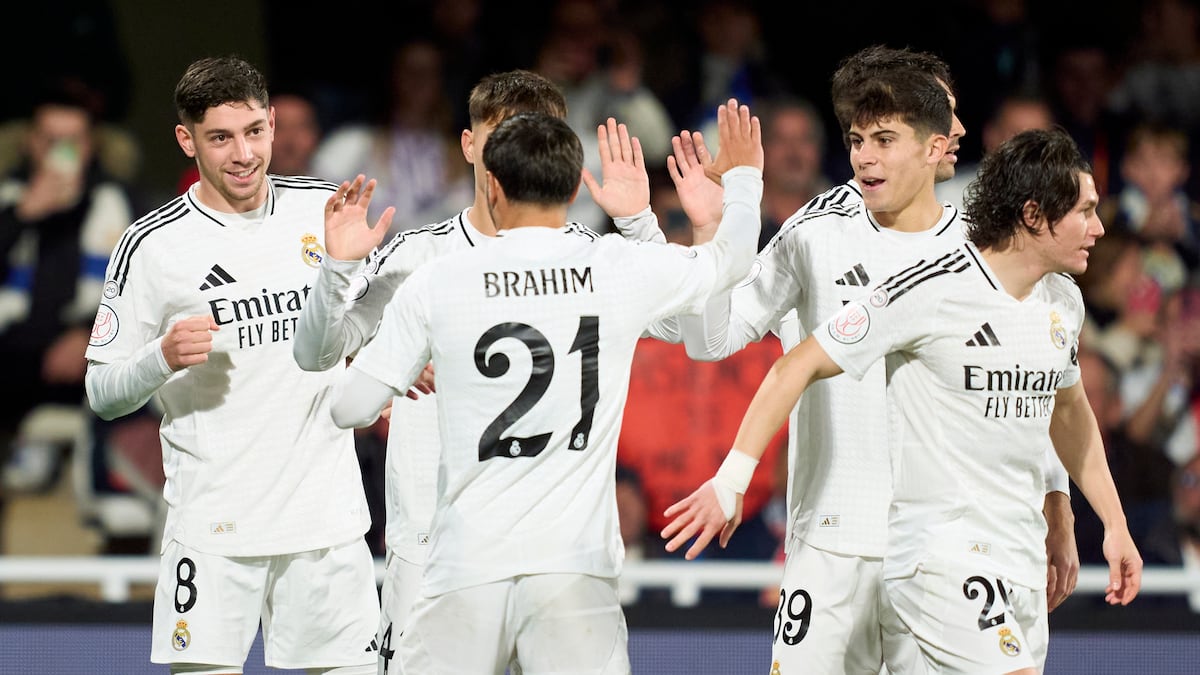 Así le hemos contado la goleada del Real Madrid a la Deportiva Minera ...