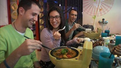 Uno de los restaurantes que muestra el programa en su visita a Taiw&aacute;n es el Modern toilet.