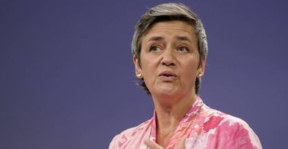 La comisaria Margrethe Vestager.