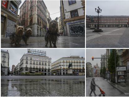 Madrid vacío en viernes santo